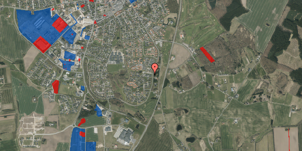 Jordforureningskort på Jagtvej 21, 8450 Hammel