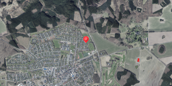 Jordforureningskort på Malerkrogen 20A, 8450 Hammel