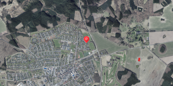 Jordforureningskort på Malerkrogen 20B, 8450 Hammel