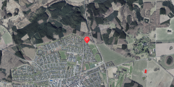 Jordforureningskort på Malerkrogen 21, 8450 Hammel
