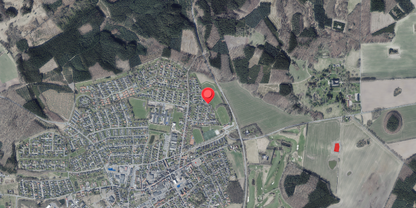 Jordforureningskort på Malerkrogen 22, 8450 Hammel
