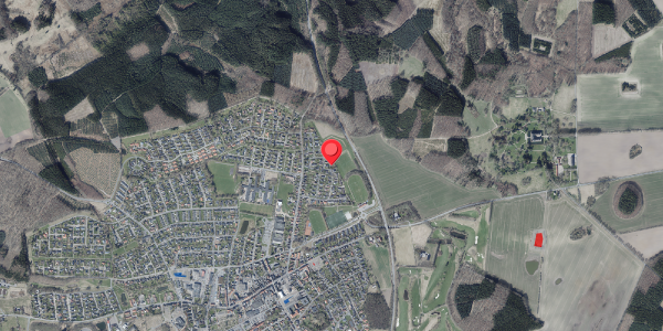 Jordforureningskort på Malerkrogen 24, 8450 Hammel