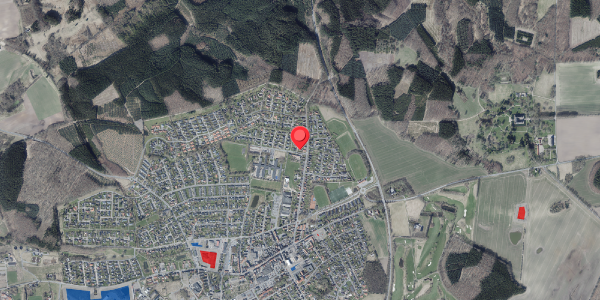 Jordforureningskort på Minervavej 2, 8450 Hammel