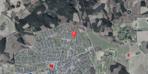 Jordforureningskort på Minervavej 8, . , 8450 Hammel