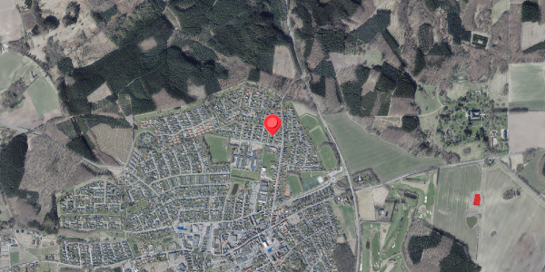 Jordforureningskort på Minervavej 14, . , 8450 Hammel