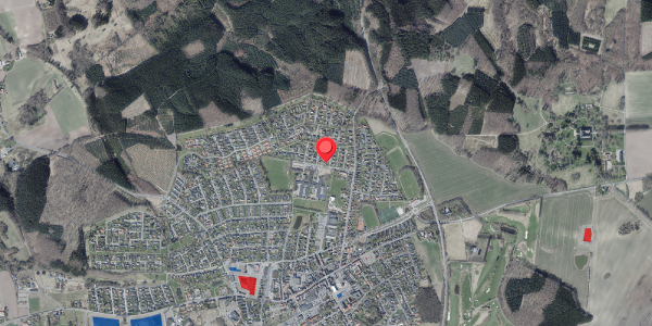Jordforureningskort på Minervavej 38, . , 8450 Hammel