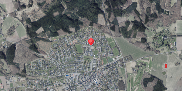 Jordforureningskort på Minervavej 40, . , 8450 Hammel
