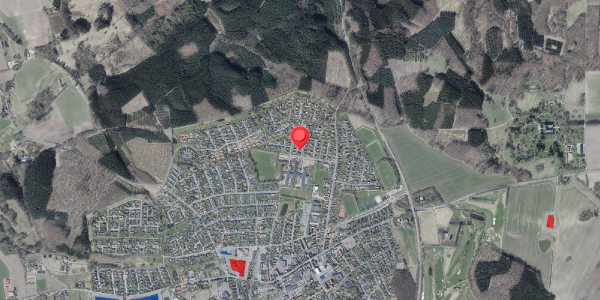 Jordforureningskort på Minervavej 56, . , 8450 Hammel