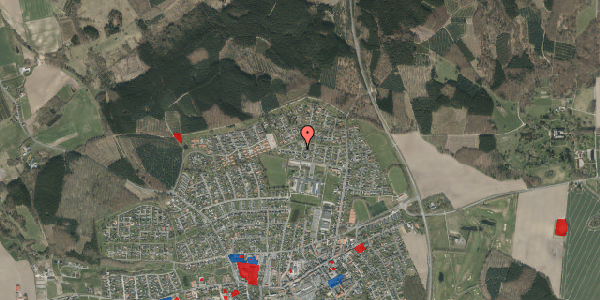 Jordforureningskort på Minervavej 74, . , 8450 Hammel
