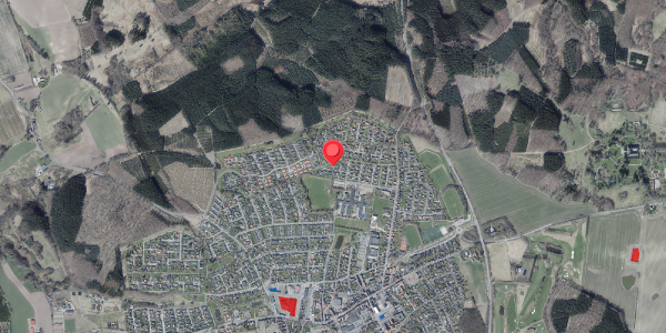 Jordforureningskort på Minervavej 76C, . , 8450 Hammel