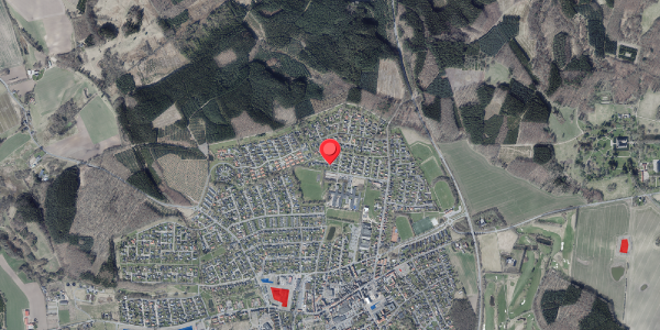Jordforureningskort på Minervavej 88, . , 8450 Hammel