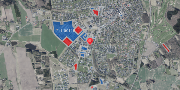 Jordforureningskort på Norgesvej 14, . , 8450 Hammel