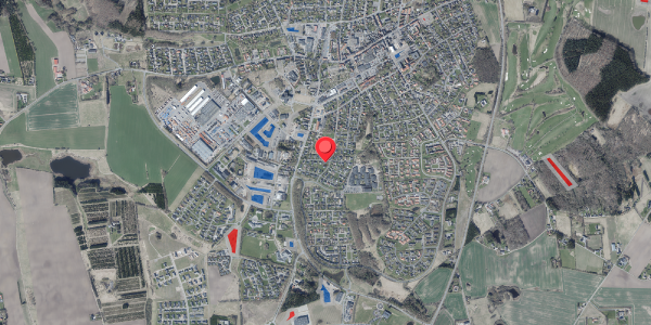 Jordforureningskort på Præstemarksvej 23, . , 8450 Hammel