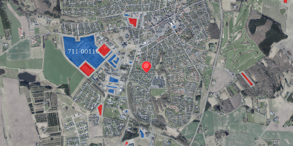 Jordforureningskort på Præstemarksvej 56, . , 8450 Hammel