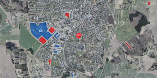 Jordforureningskort på Rolighedsvej 21, 8450 Hammel
