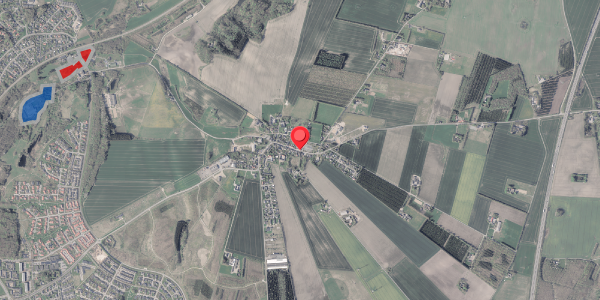 Jordforureningskort på Algade 6A, 8382 Hinnerup