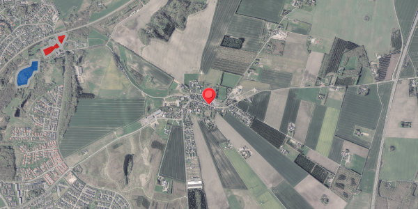 Jordforureningskort på Algade 8, 8382 Hinnerup