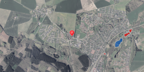 Jordforureningskort på Bakken 8, 8382 Hinnerup