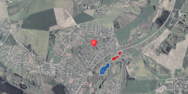 Jordforureningskort på Bjerget 8, 8382 Hinnerup