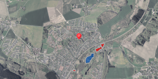 Jordforureningskort på Bjerget 12, 8382 Hinnerup