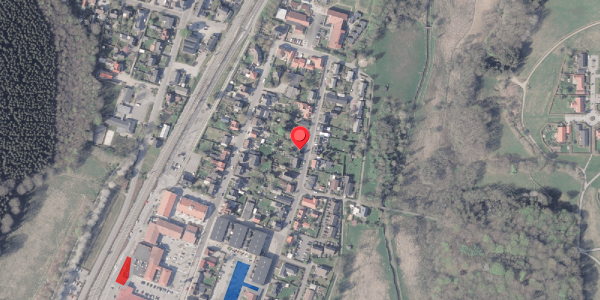 Jordforureningskort på Fredensgade 19, 8382 Hinnerup