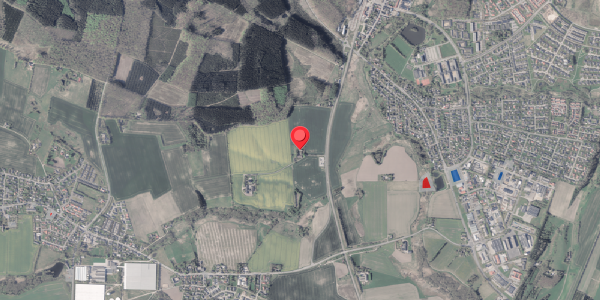 Jordforureningskort på Hovmarksvej 2, 8382 Hinnerup