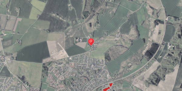 Jordforureningskort på Haarvej 7, 8382 Hinnerup