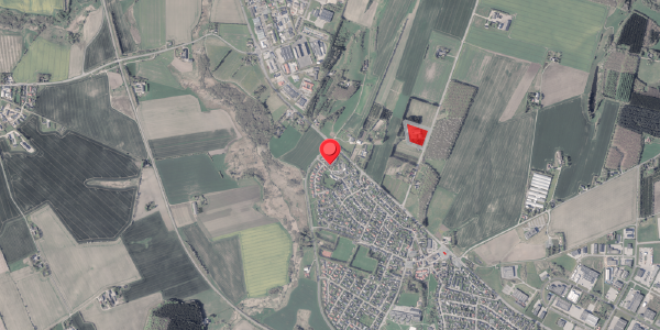 Jordforureningskort på Jernaldervej 73, 8382 Hinnerup