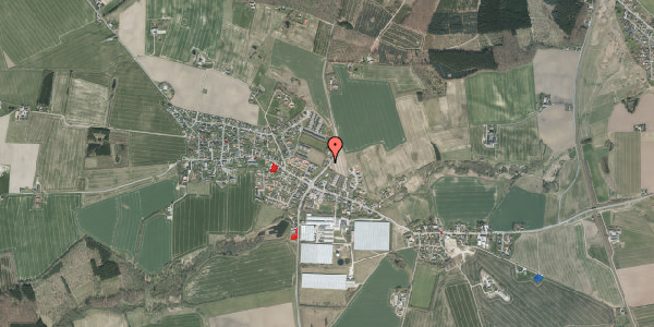 Jordforureningskort på Skanderborgvej 186, . , 8382 Hinnerup