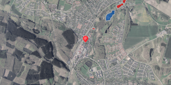 Jordforureningskort på Storegade 34, 8382 Hinnerup