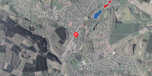 Jordforureningskort på Storegade 36, 8382 Hinnerup