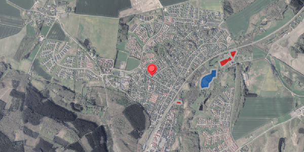Jordforureningskort på Tranevej 1, . , 8382 Hinnerup