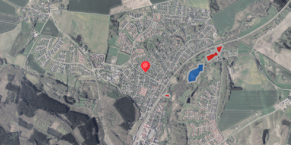 Jordforureningskort på Tranevej 4, 8382 Hinnerup