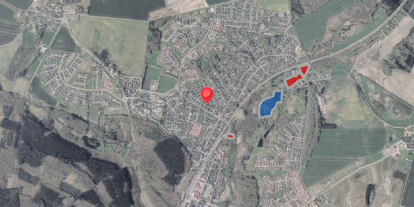 Jordforureningskort på Tranevej 12, . , 8382 Hinnerup