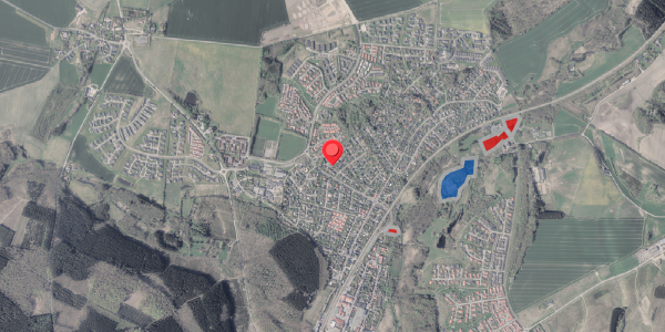 Jordforureningskort på Tranevej 13, 8382 Hinnerup