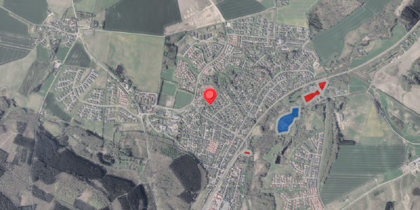 Jordforureningskort på Tranevej 23, . , 8382 Hinnerup