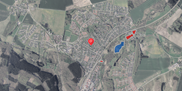 Jordforureningskort på Tranevej 24, . , 8382 Hinnerup