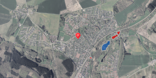 Jordforureningskort på Tranevej 25, . , 8382 Hinnerup
