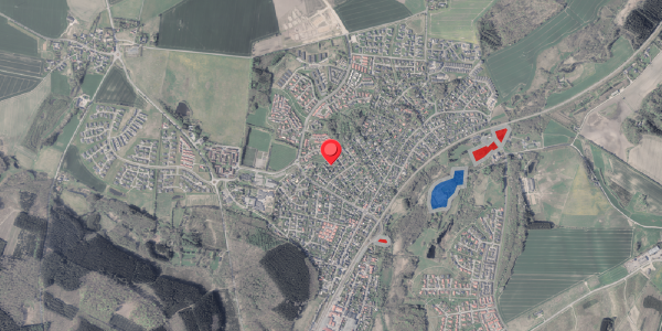Jordforureningskort på Tranevej 27, . , 8382 Hinnerup