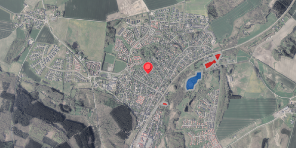 Jordforureningskort på Tranevej 30, . , 8382 Hinnerup