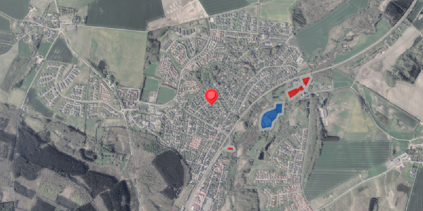Jordforureningskort på Tranevej 34, . , 8382 Hinnerup