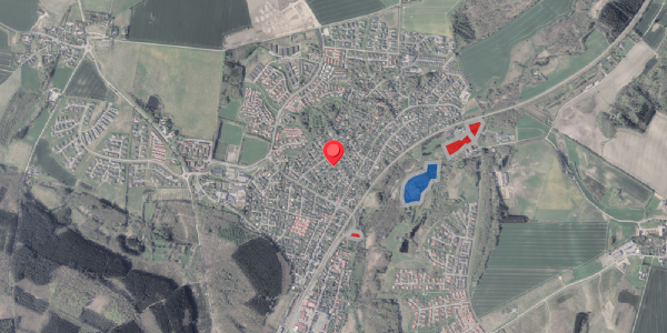 Jordforureningskort på Tranevej 40, . , 8382 Hinnerup