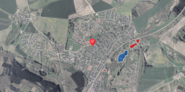 Jordforureningskort på Tranevej 41, . , 8382 Hinnerup