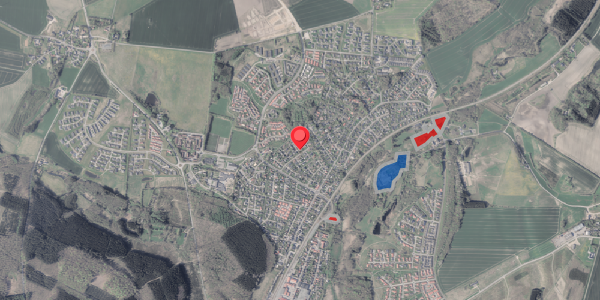 Jordforureningskort på Tranevej 47, 8382 Hinnerup