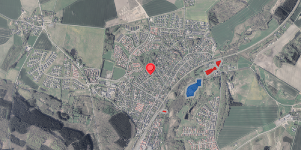 Jordforureningskort på Tranevej 49, 8382 Hinnerup
