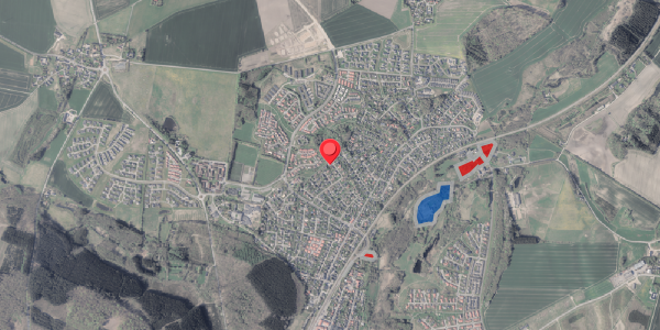 Jordforureningskort på Tranevej 55, . , 8382 Hinnerup
