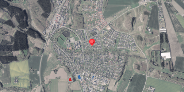 Jordforureningskort på Tybjergvej 21, 8382 Hinnerup