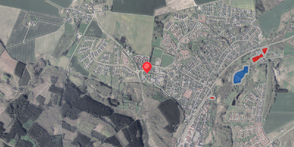 Jordforureningskort på Vestergade 92, 8382 Hinnerup