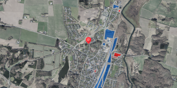 Jordforureningskort på Kildevej 21, 8870 Langå