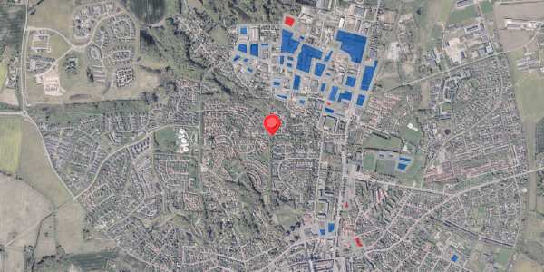 Jordforureningskort på Aahaven 41, 8300 Odder